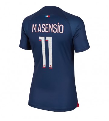 Paris Saint-Germain Marco Asensio #11 Primera Equipación Mujer 2023-24 Manga Corta